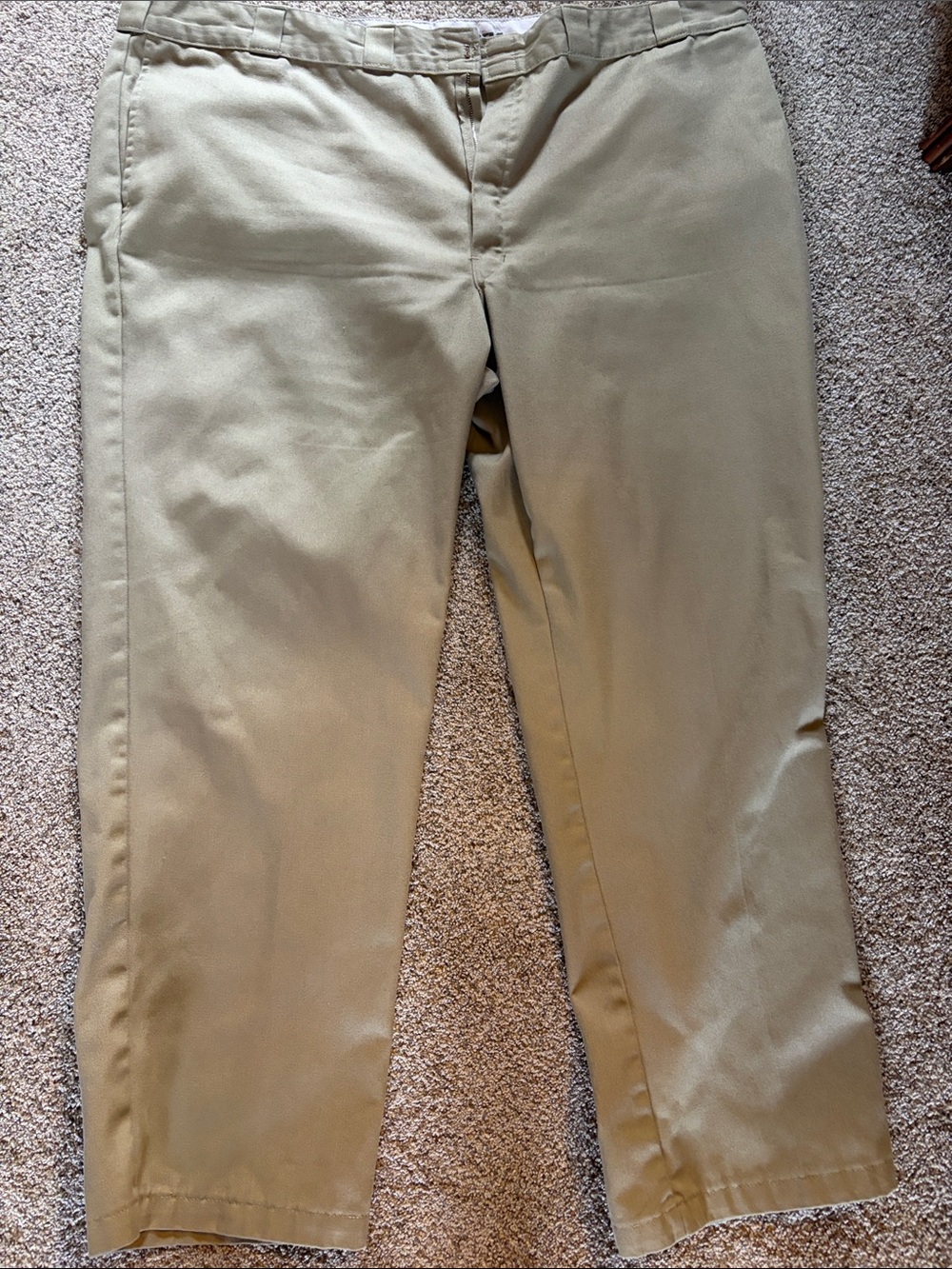 Dickies Men's Khaki Work Chinos - Light Tan